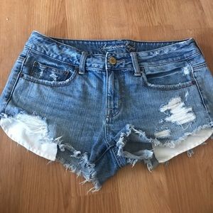 American eagle jean shorts!